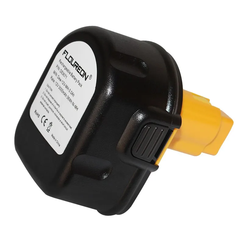 סוללה תואמת Dewalt דה-וולט 12V 3000mAh DE9071 2802K DE9074 DE9 סוללה תואמת Dewalt דה-וולט 12V 3000mAh DE9071 2802K DE9074 DE9סוללה תואמת Dewalt דה-וולט 12V 3000mAh DE9071 2802K DE9074 DE9